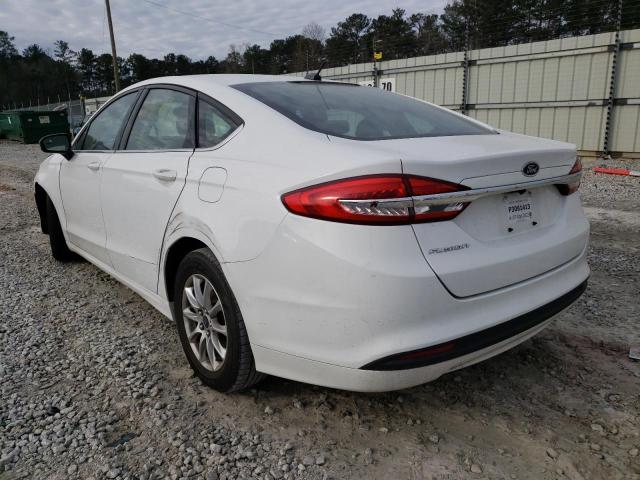 Photo 3 from auction – 2017 FORD FUSION S with VIN 3FA6P0G77HR102387