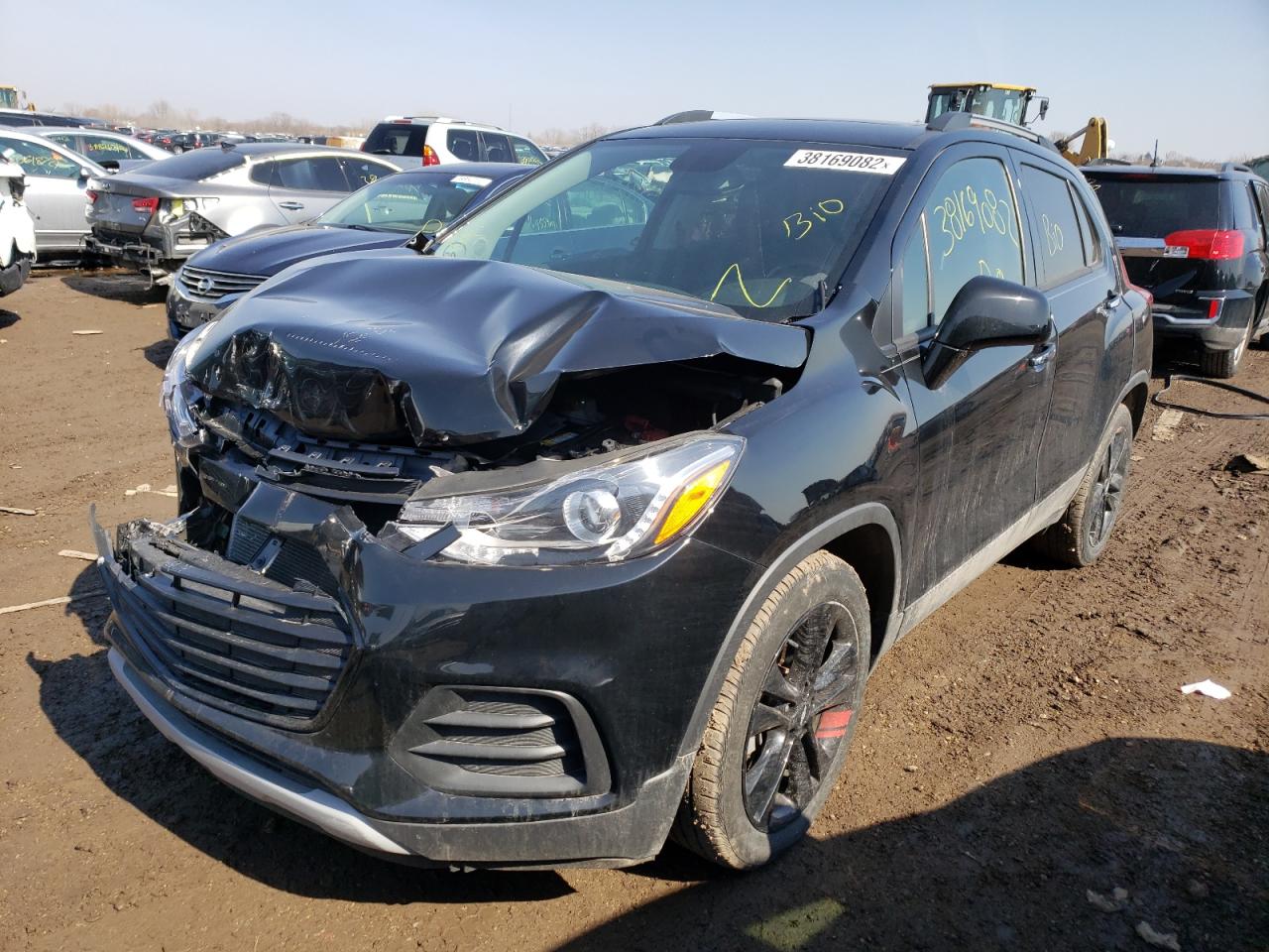 Photo 2 from auction – 2018 CHEVROLET TRAX 1LT with VIN 3GNCJLSBXJL323056