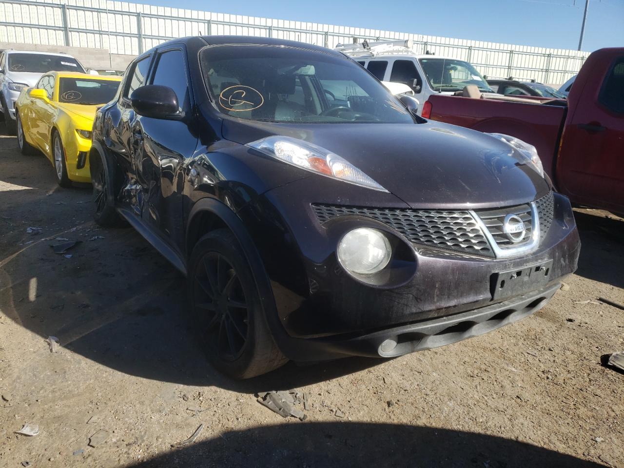 NISSAN JUKE S 2014 with VIN JN8AF5MV1ET356005 - Photo from auction