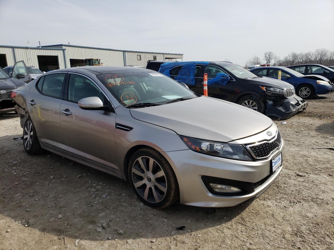 KIA OPTIMA SX 2012 with VIN 5XXGR4A68CG078169 - Photo from auction