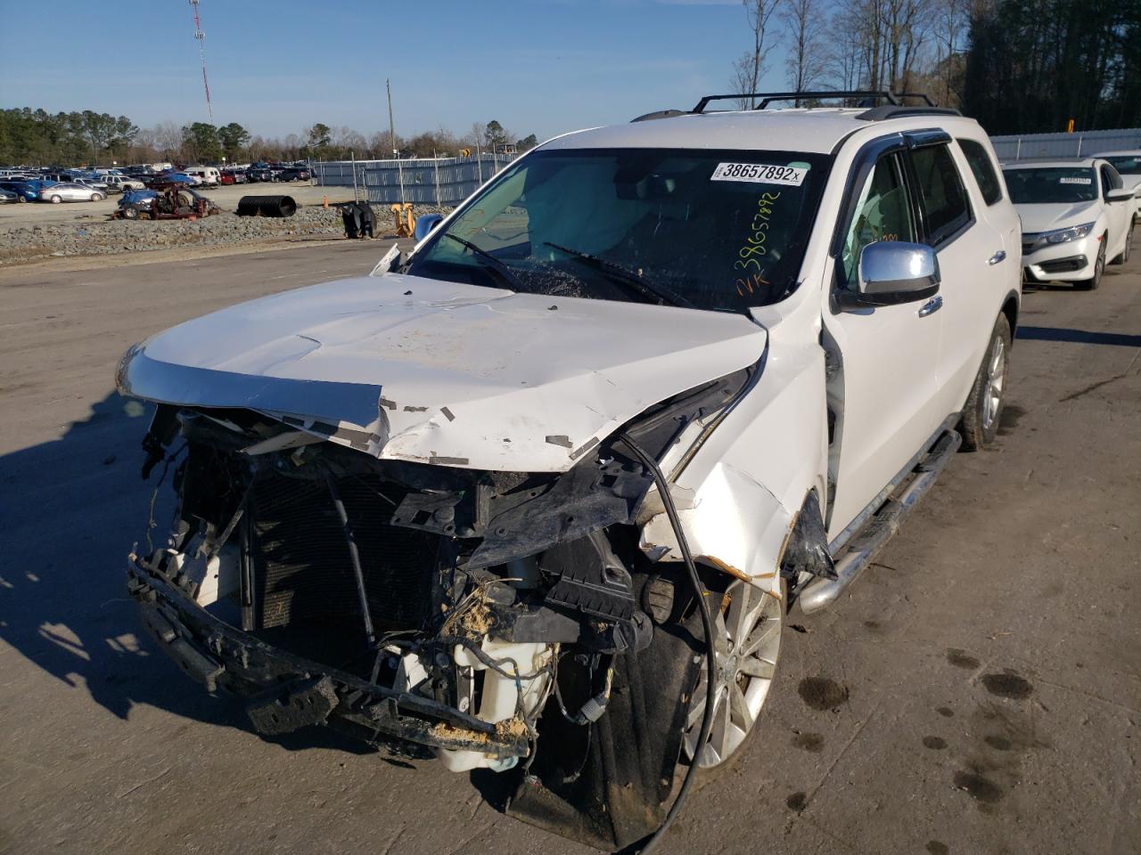 Photo 2 from auction – 2016 DODGE DURANGO SX with VIN 1C4RDHAGXGC483253