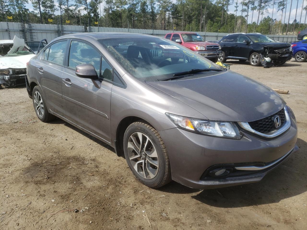 Photo 1 from auction – 2013 HONDA CIVIC EXL with VIN 19XFB2F92DE003517