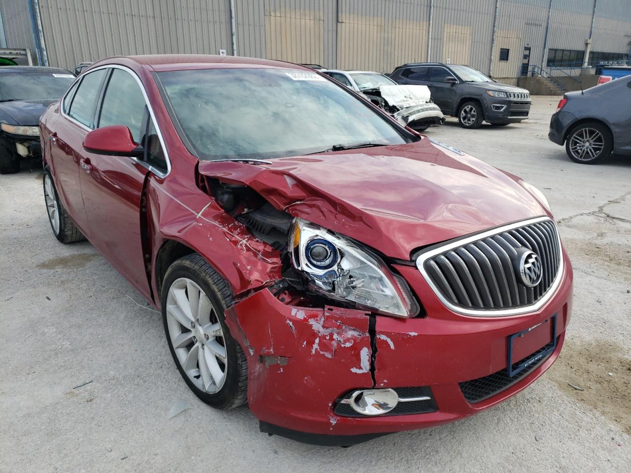 BUICK VERANO 2013 with VIN 1G4PP5SK8D4217005 - Photo from auction