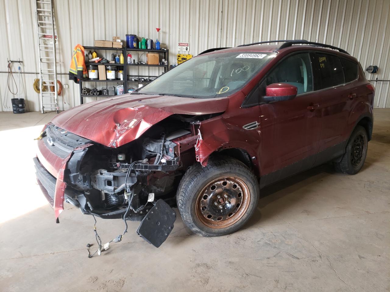 Photo 2 from auction – 2015 FORD ESCAPE SE with VIN 1FMCU9G94FUC30227