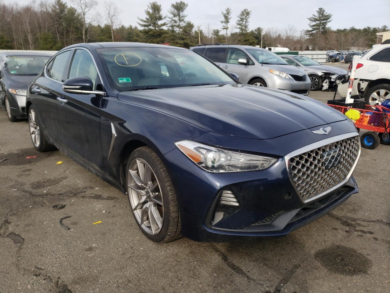 GENESIS G70 PRESTI 2019 with VIN KMTG44LA0KU012998 - Photo from auction