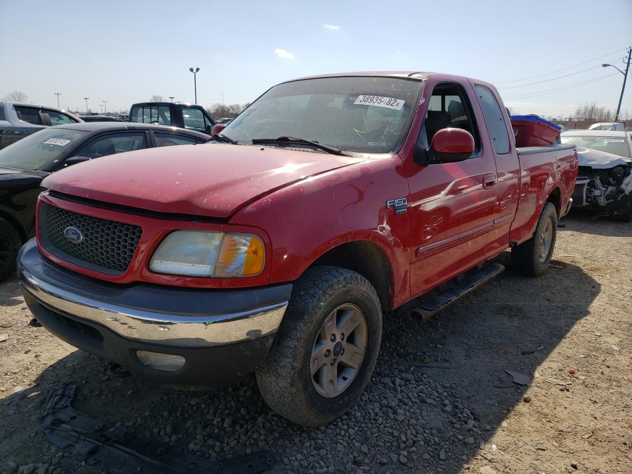 Photo 9 from auction – 2003 FORD F150 with VIN 2FTRX18L83CA47586