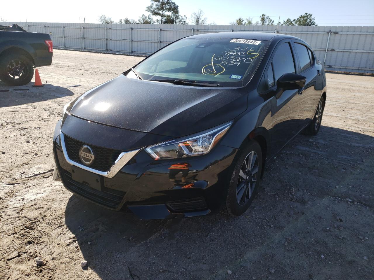 Photo 2 from auction – 2021 NISSAN VERSA SV with VIN 3N1CN8EV6ML837834