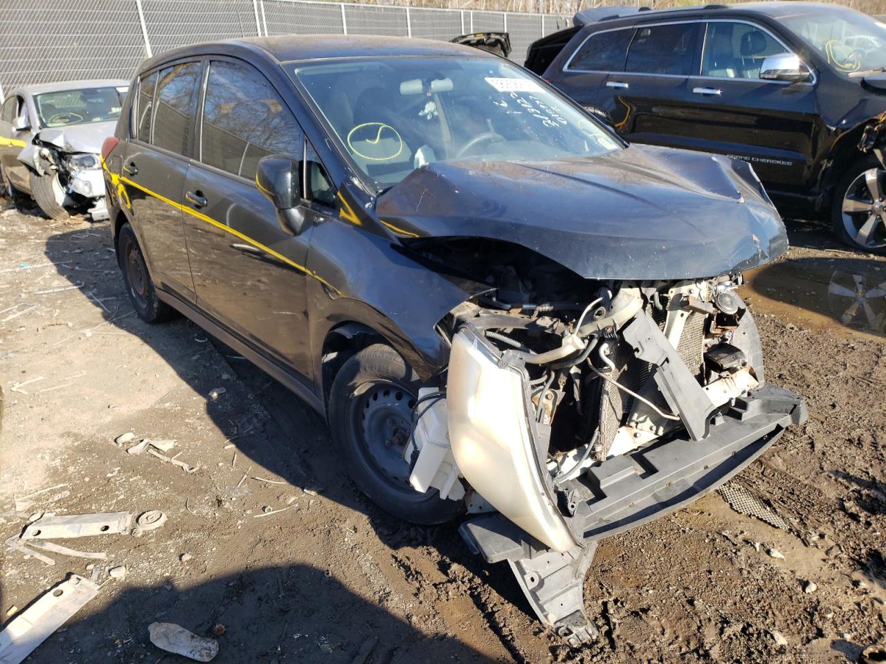 NISSAN VERSA S 2009 with VIN 3N1BC13E79L457632 - Photo from auction