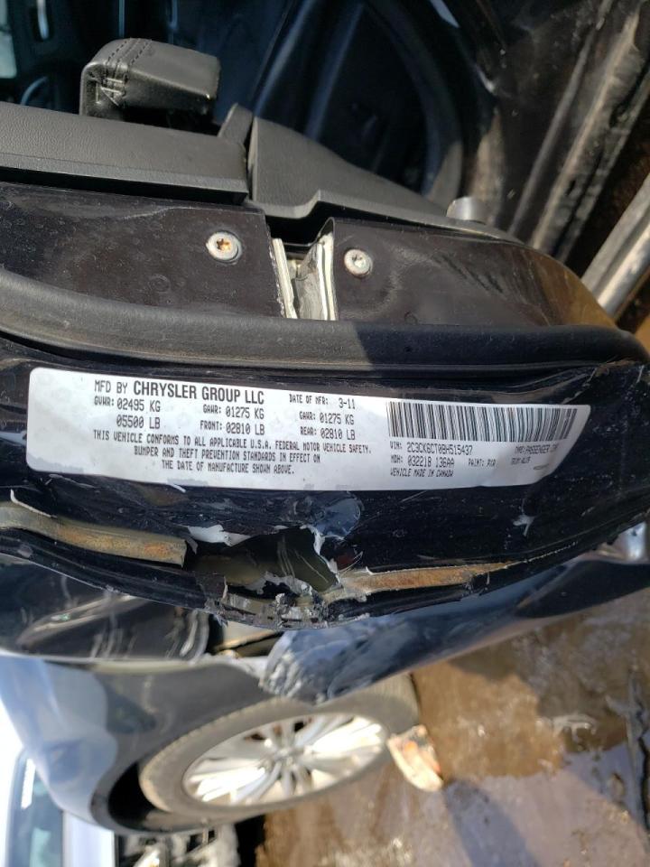 Photo 10 from auction – 2011 CHRYSLER 300C with VIN 2C3CK6CT0BH515437