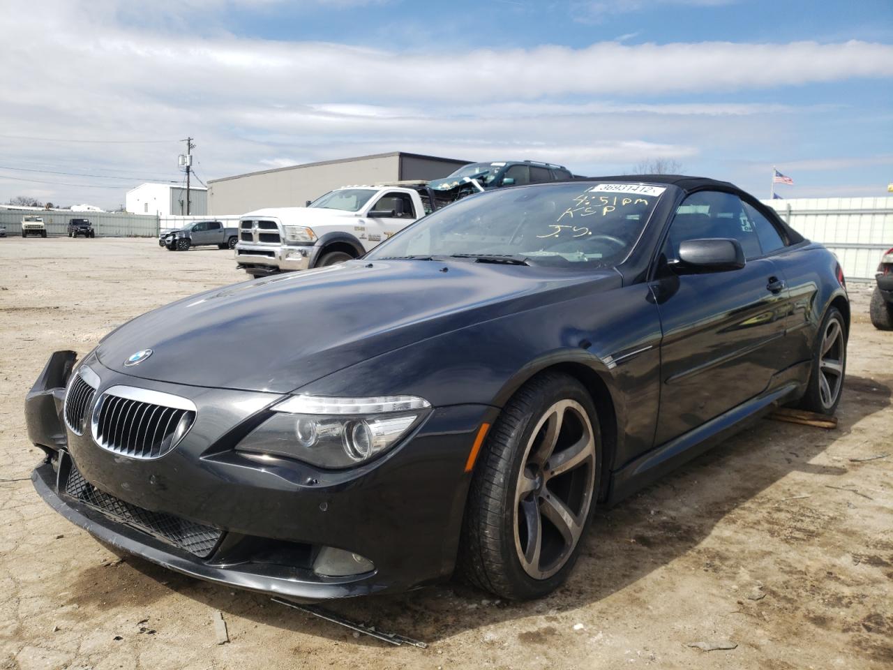 Photo 2 from auction – 2008 BMW 650 I with VIN WBAEB53518CX60319