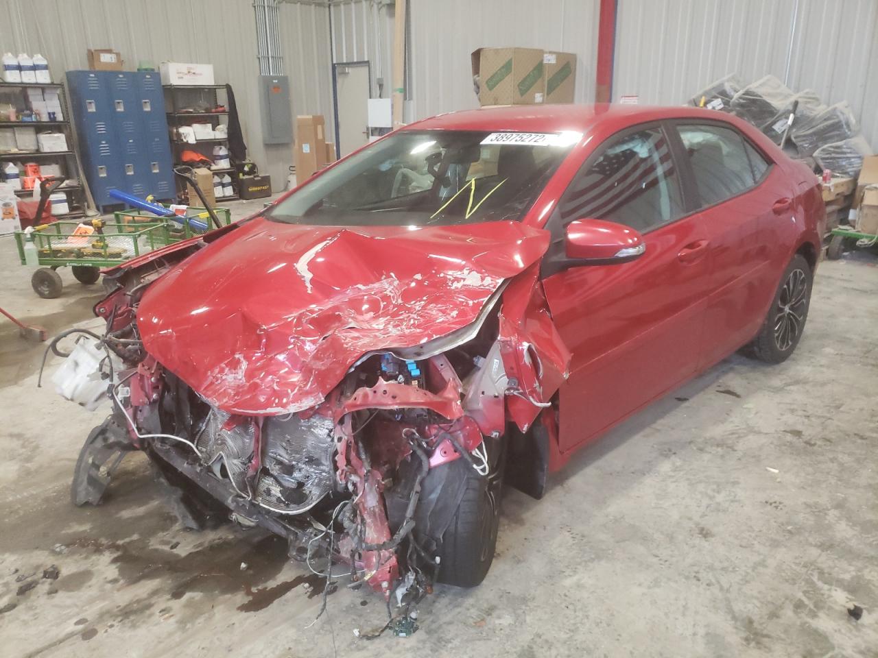 Photo 2 from auction – 2015 TOYOTA COROLLA L with VIN 2T1BURHE7FC308654