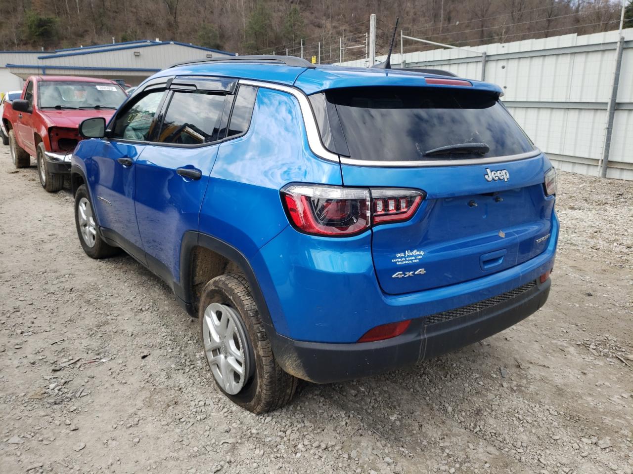 Photo 3 from auction – 2020 JEEP COMPASS SP with VIN 3C4NJDAB7LT251597