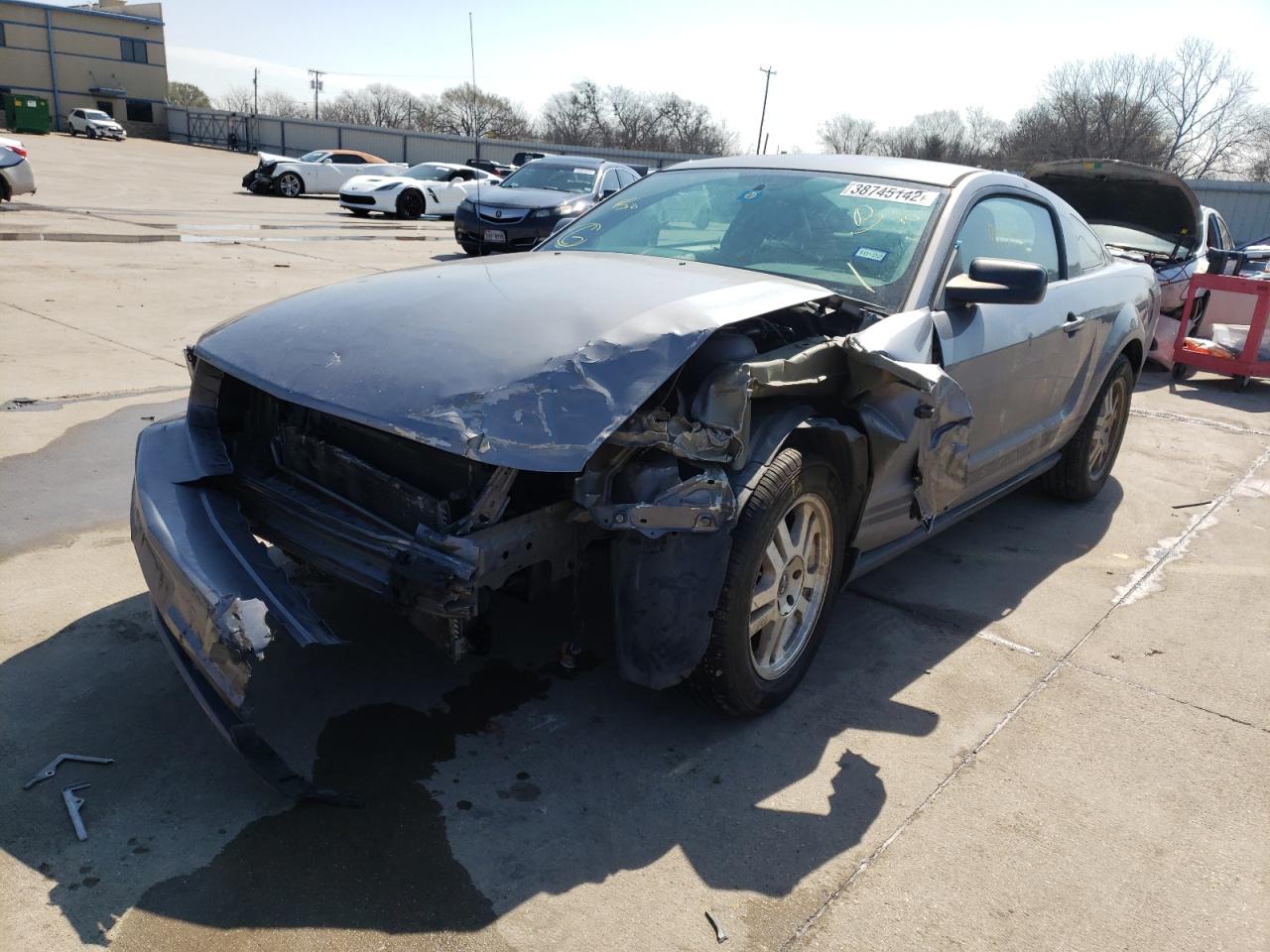 Photo 2 from auction – 2007 FORD MUSTANG with VIN 1ZVFT80N775255637