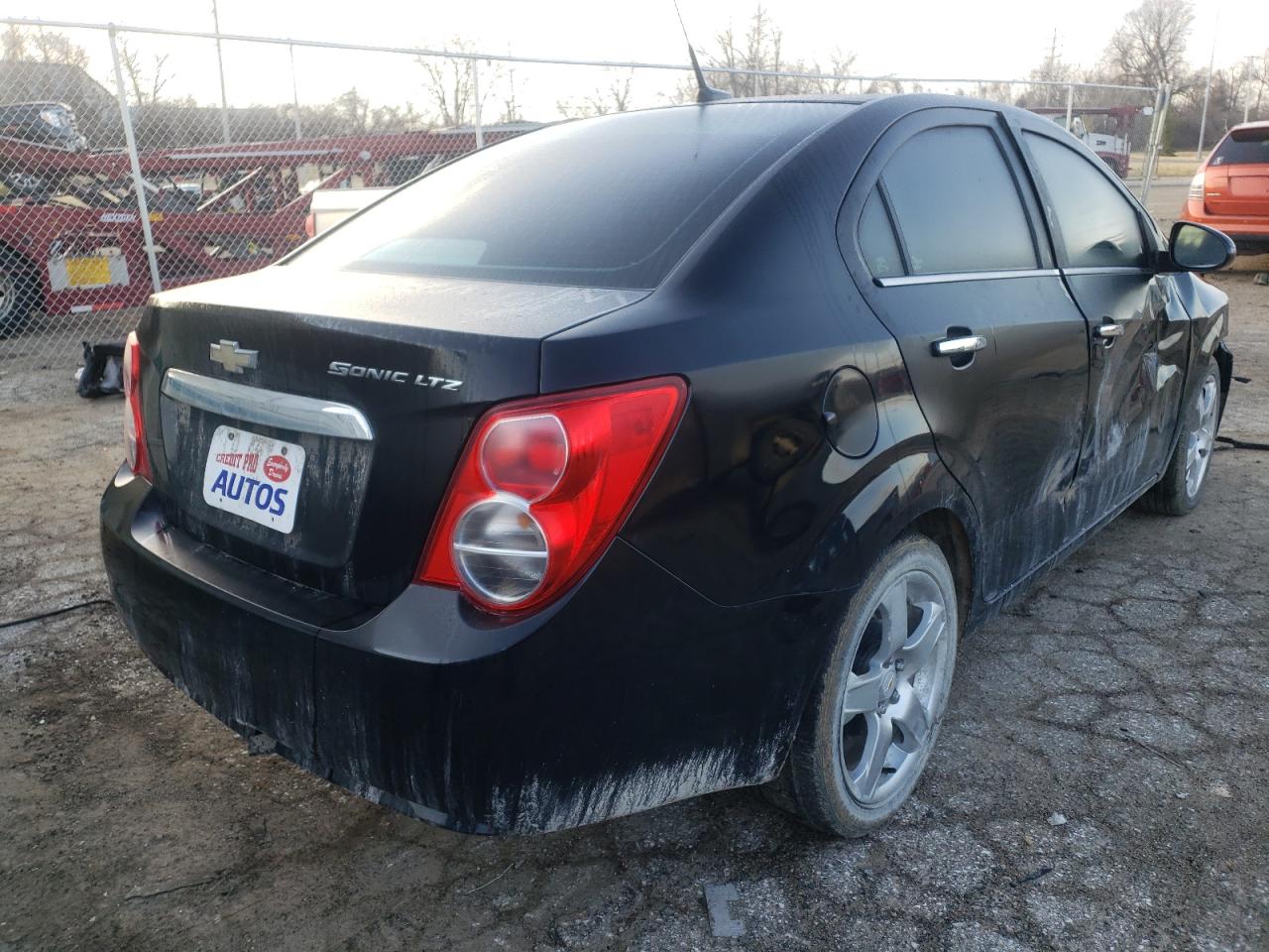 Photo 4 from auction – 2012 CHEVROLET SONIC LTZ with VIN 1G1JE5SH7C4165023