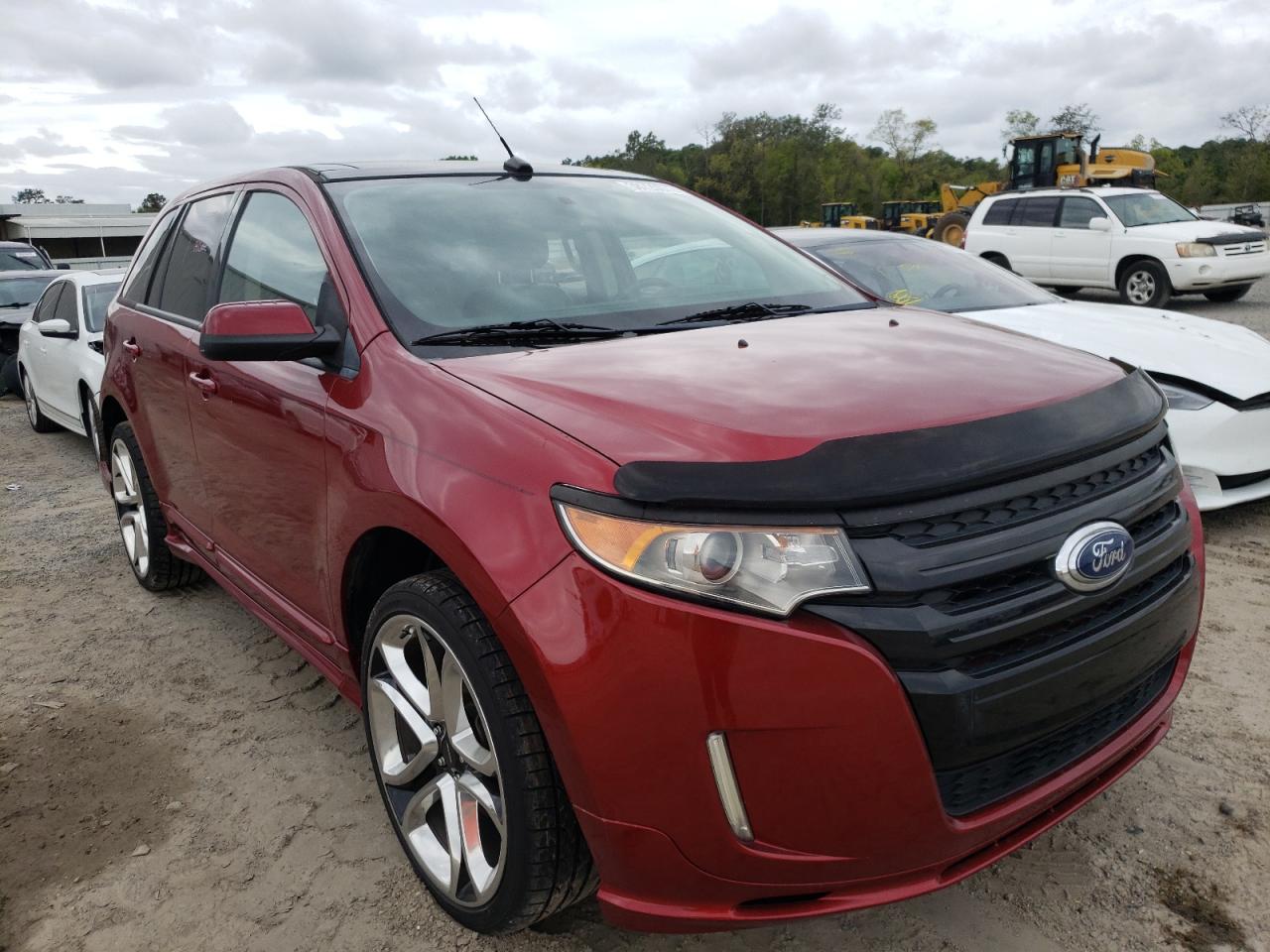 FORD EDGE SPORT 2013 with VIN 2FMDK3AK1DBC97129 - Photo from auction