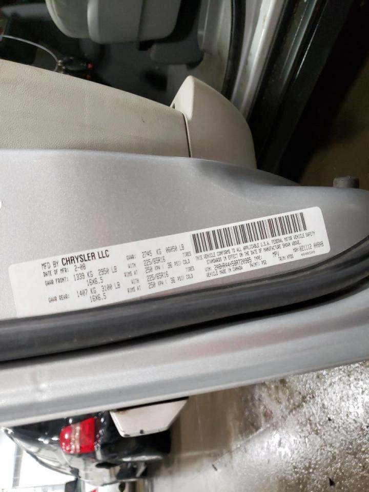 Photo 10 from auction – 2008 CHRYSLER TOWN & COU with VIN 2A8HR44H58R720985