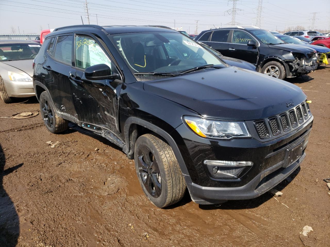 JEEP COMPASS LA 2019 with VIN 3C4NJDBB7KT713430 - Photo from auction