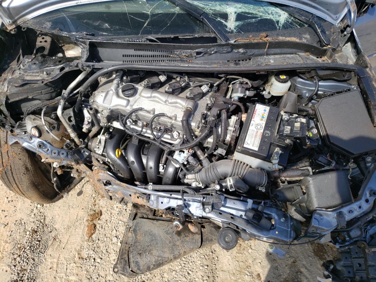 Photo 7 from auction – 2022 TOYOTA COROLLA LE with VIN JTDEPMAE7NJ195048