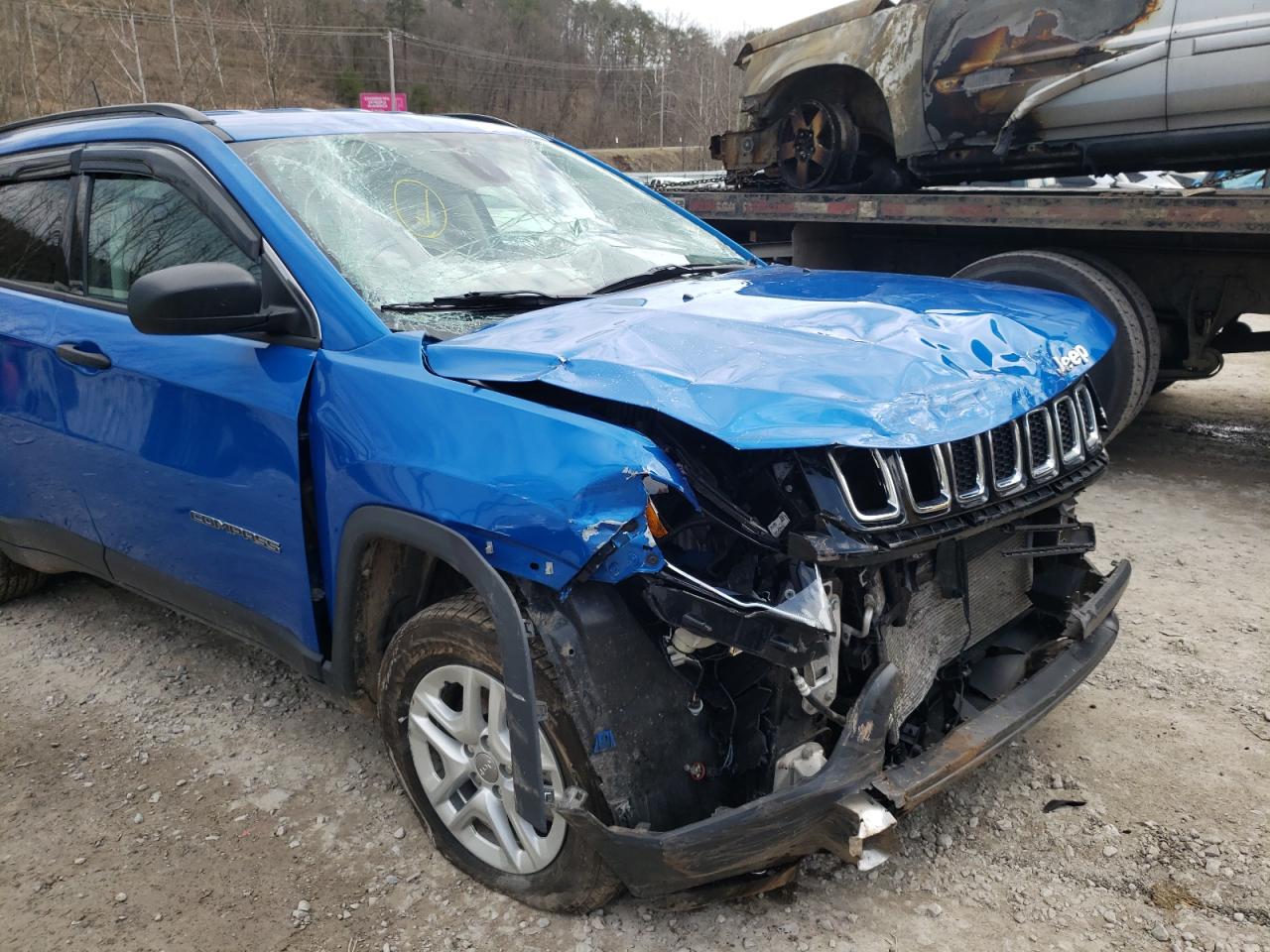 Photo 9 from auction – 2020 JEEP COMPASS SP with VIN 3C4NJDAB7LT251597
