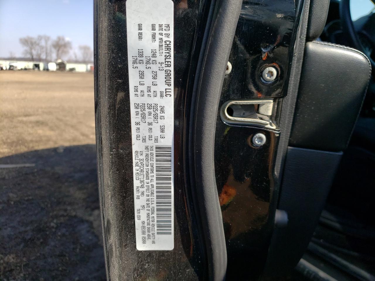 Photo 10 from auction – 2014 DODGE JOURNEY SE with VIN 3C4PDCAB1ET136748