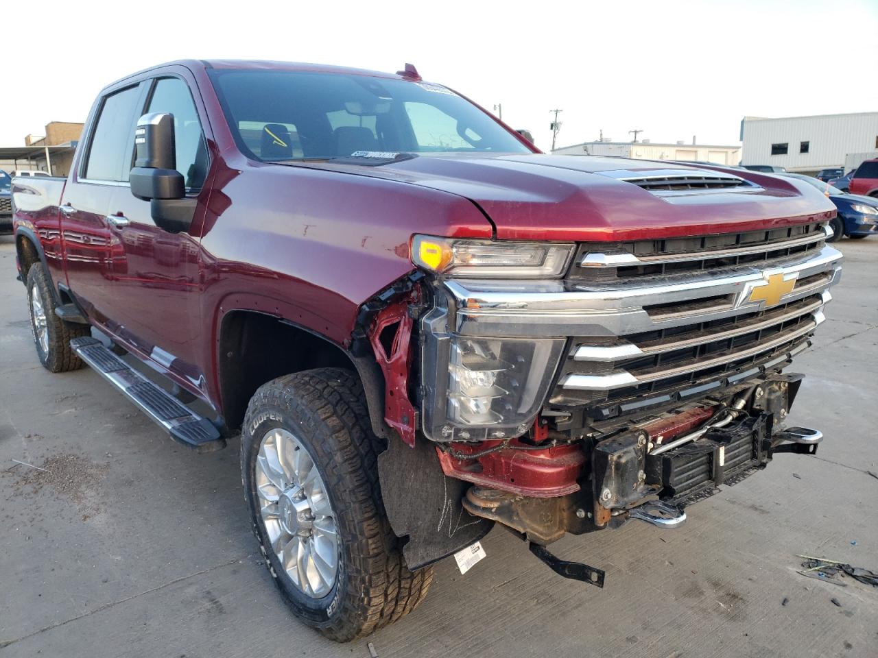 CHEVROLET SILVERADO 2020 with VIN 1GC4YREY9LF304104 - Photo from auction