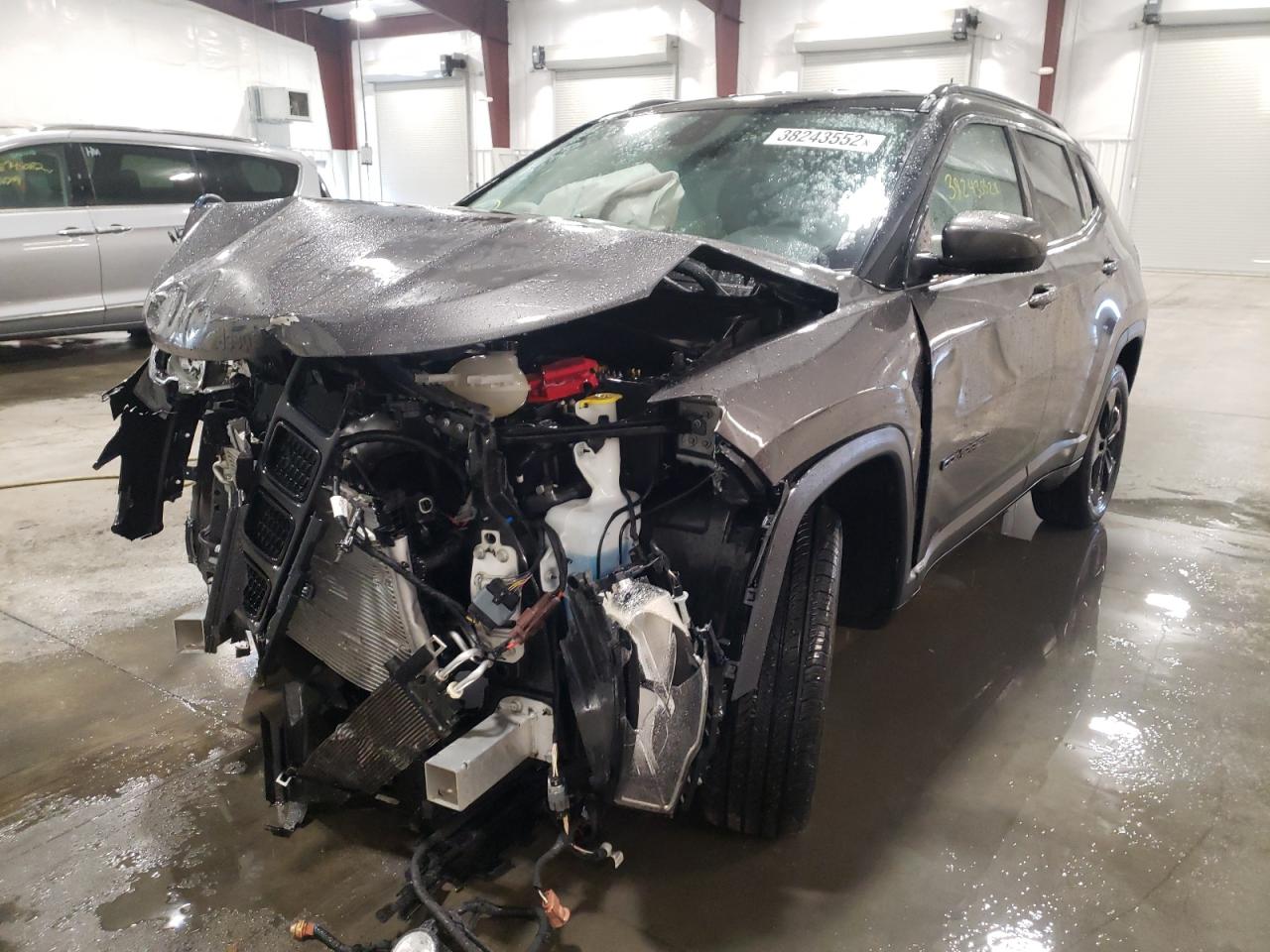 Photo 2 from auction – 2021 JEEP COMPASS LA with VIN 3C4NJDBB9MT539525