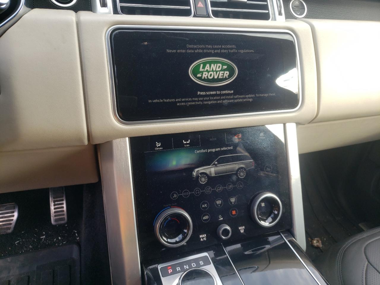 Photo 9 from auction – 2021 LAND ROVER RANGE ROVE with VIN SALGS5SE0MA425323
