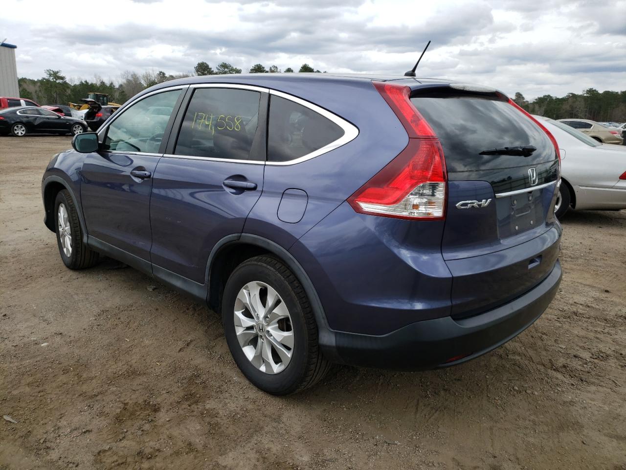 Photo 3 from auction – 2014 HONDA CR-V EX with VIN 5J6RM4H52EL093896
