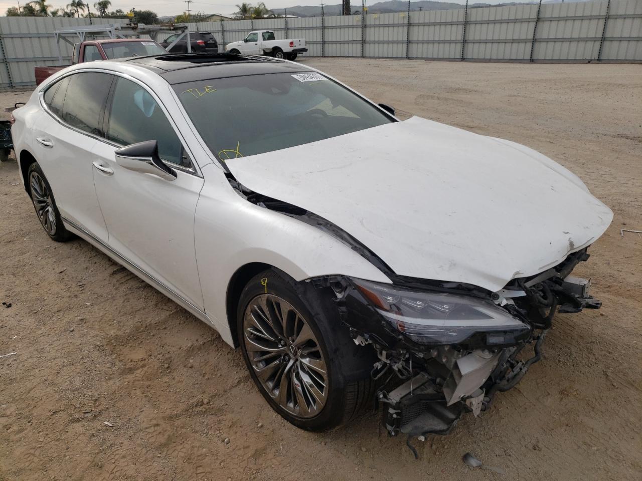 LEXUS LS 500 BAS 2021 with VIN JTHD51FF4M5013944 - Photo from auction