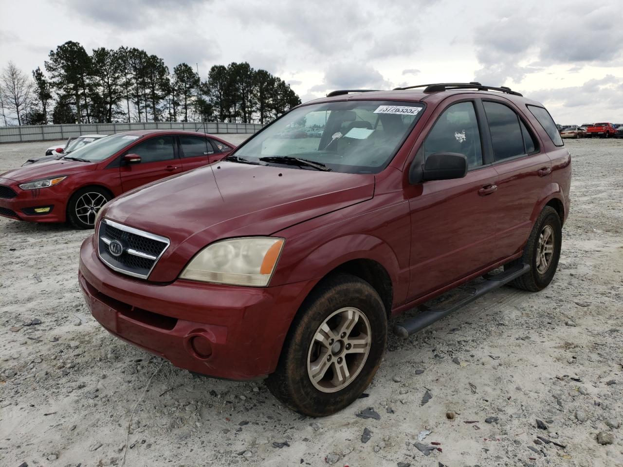 Photo 2 from auction – 2005 KIA SORENTO EX with VIN KNDJD733855347352