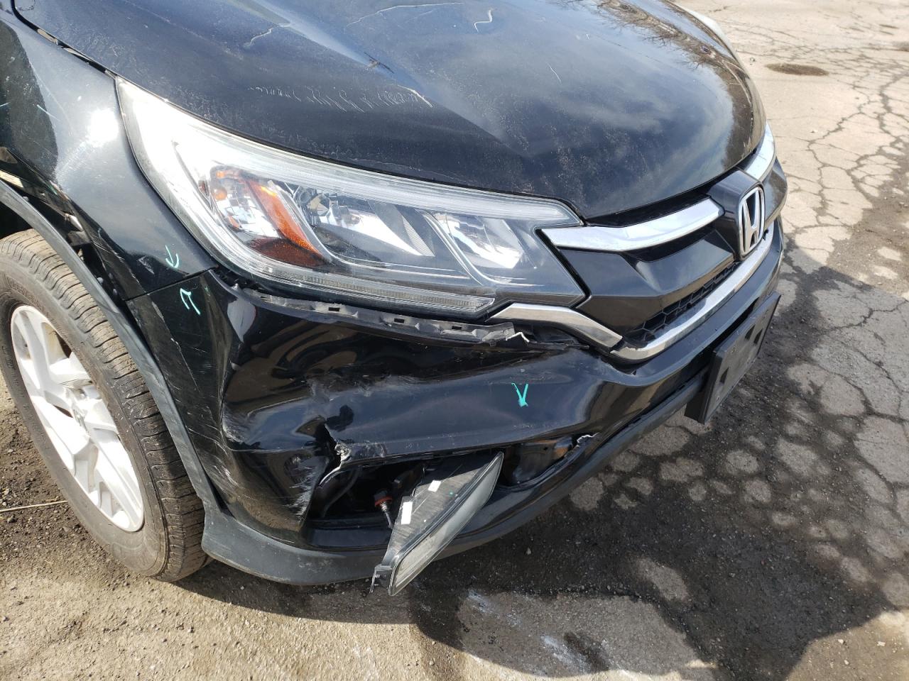 Photo 9 from auction – 2015 HONDA CR-V EXL with VIN 2HKRM4H70FH668977