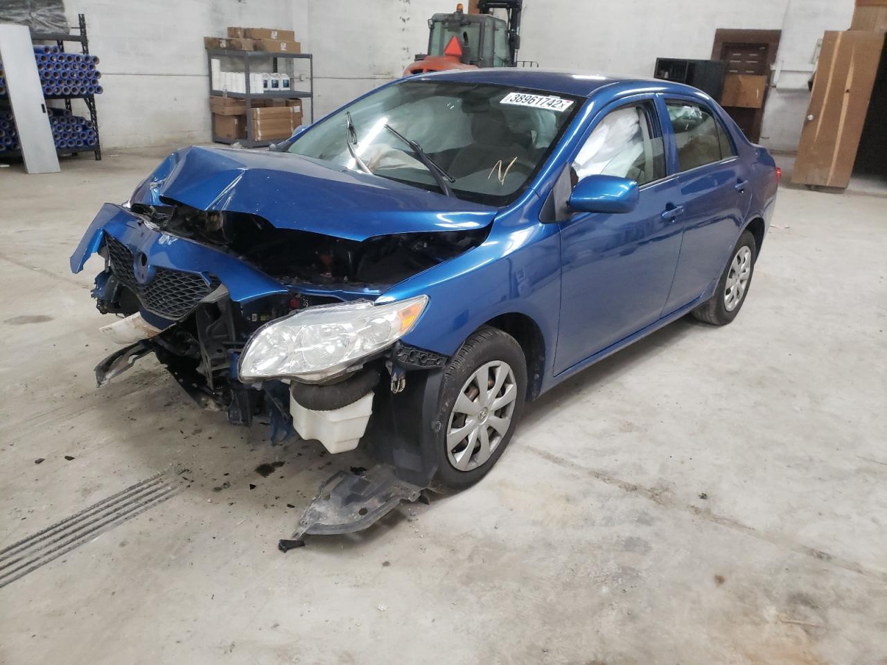 Photo 2 from auction – 2009 TOYOTA COROLLA BA with VIN JTDBL40E299082339