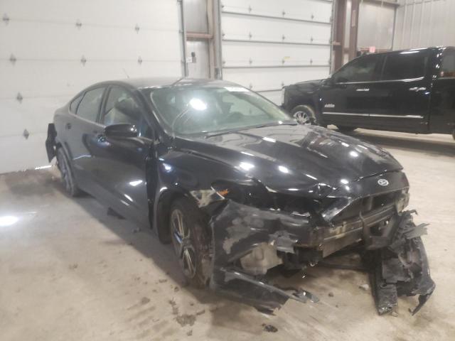 FORD FUSION SE 2017 with VIN 3FA6P0H73HR19201 - Photo from auction