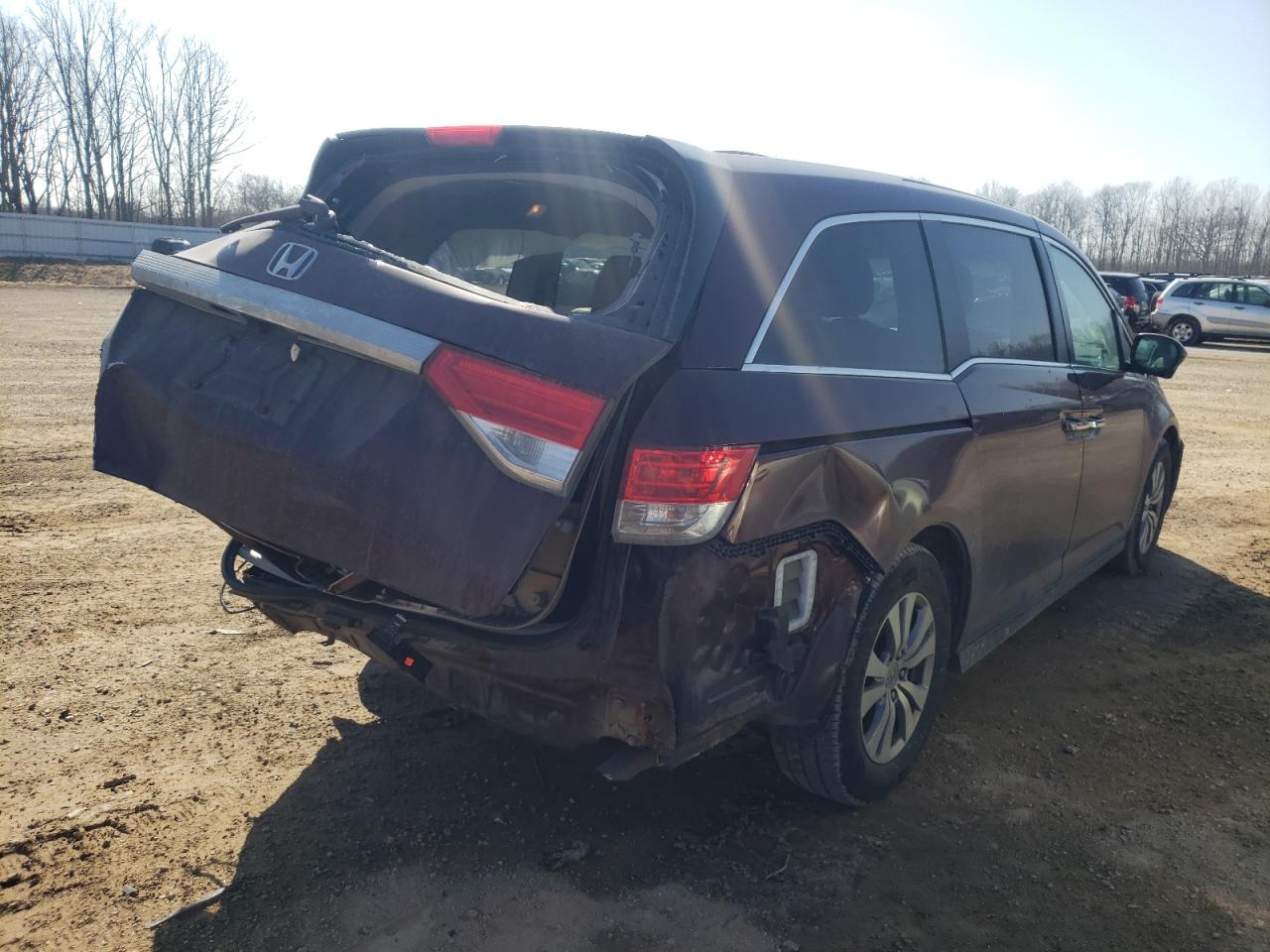 Photo 4 from auction – 2014 HONDA ODYSSEY EX with VIN 5FNRL5H60EB045260