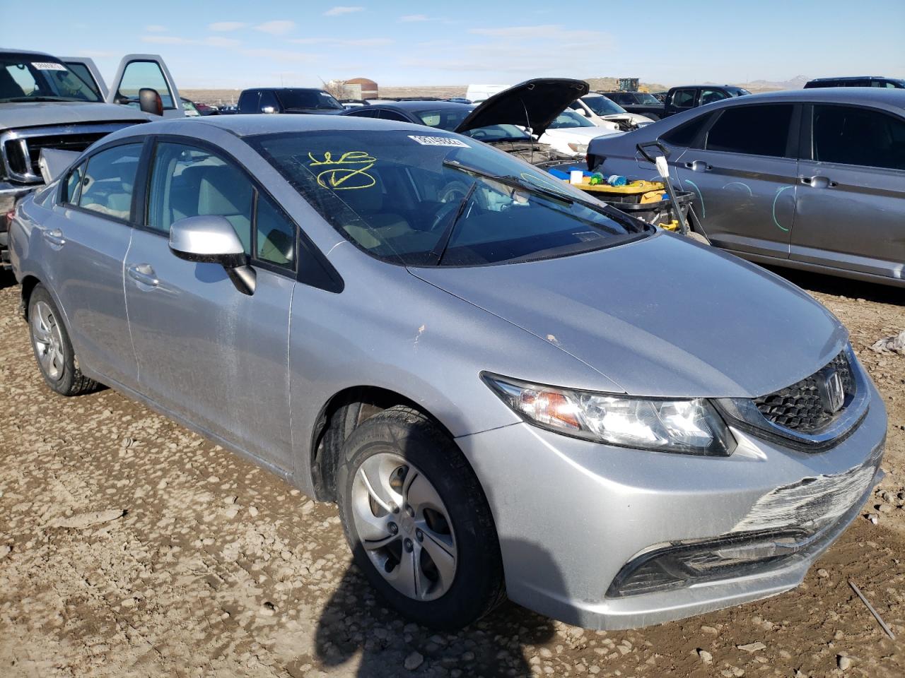 Photo 1 from auction – 2013 HONDA CIVIC LX with VIN 19XFB2F5XDE289310