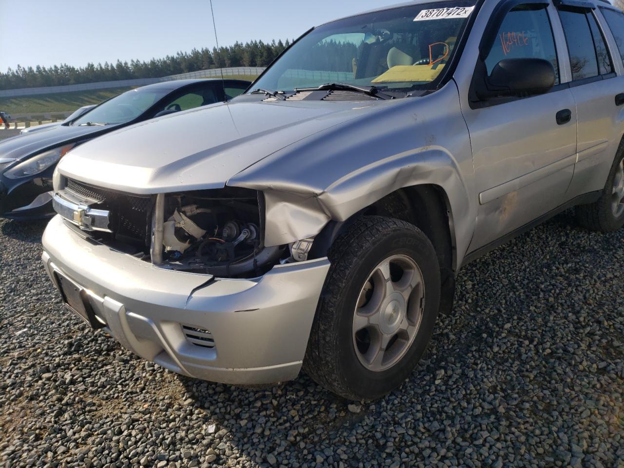 Photo 9 from auction – 2008 CHEVROLET TRAILBLAZE with VIN 1GNDT13S582254984
