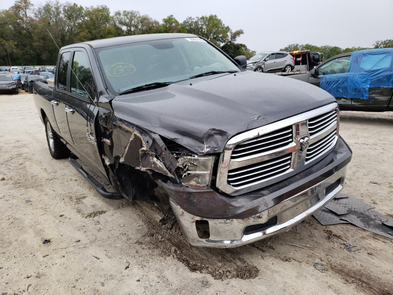 RAM 1500 SLT 2016 with VIN 1C6RR7GT1GS264646 - Photo from auction