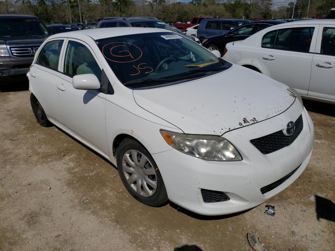 TOYOTA COROLLA BA 2010 with VIN 1NXBU4EE2AZ357579 - Photo from auction