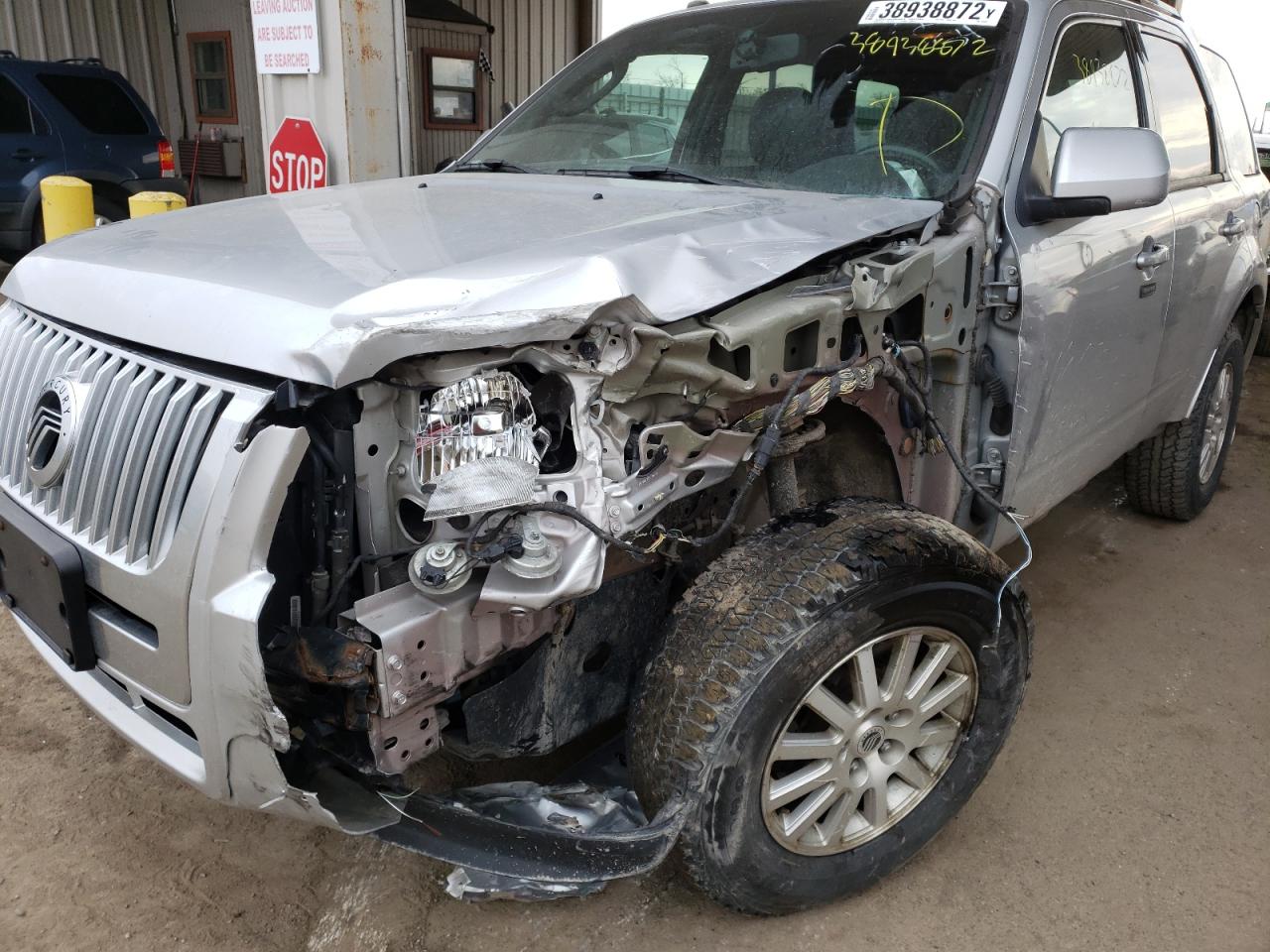 Photo 9 from auction – 2010 MERCURY MARINER PR with VIN 4M2CN9H75AKJ09669