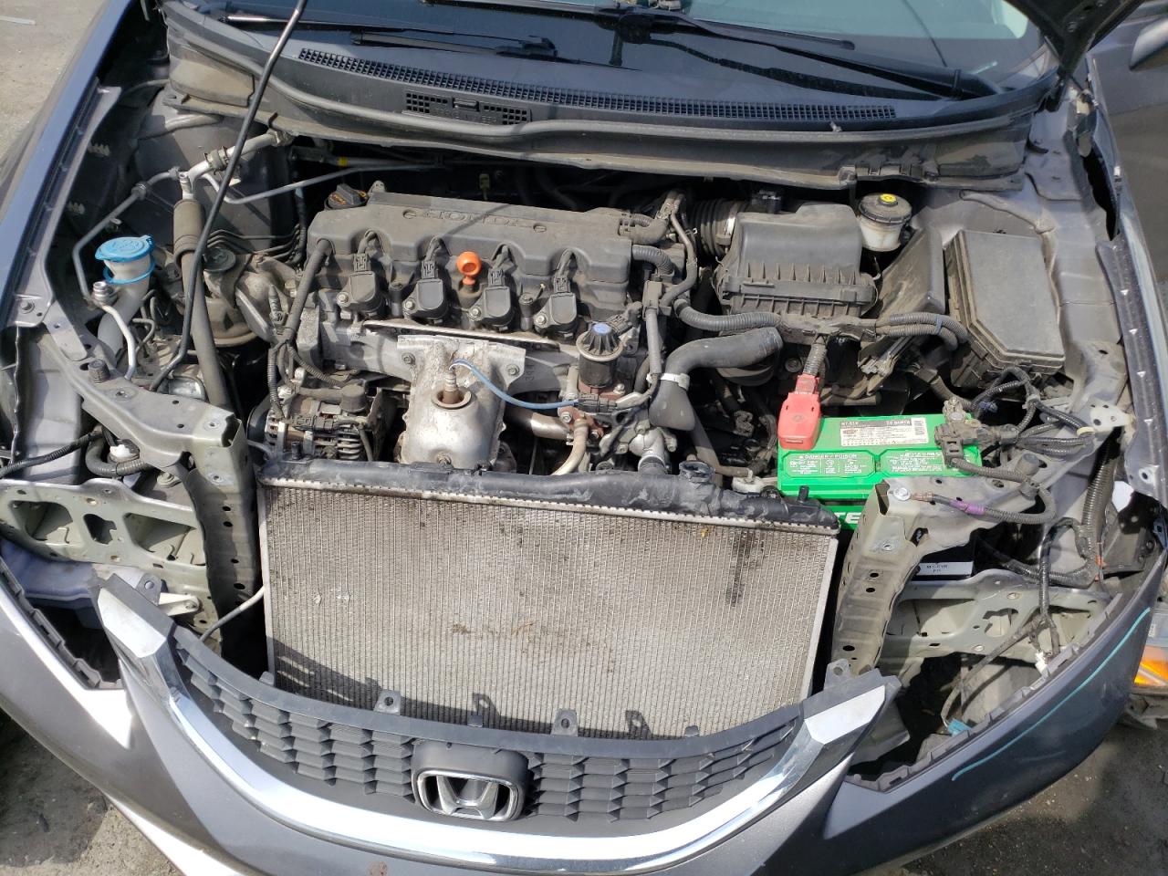 Photo 7 from auction – 2014 HONDA CIVIC LX with VIN 19XFB2F55EE217156