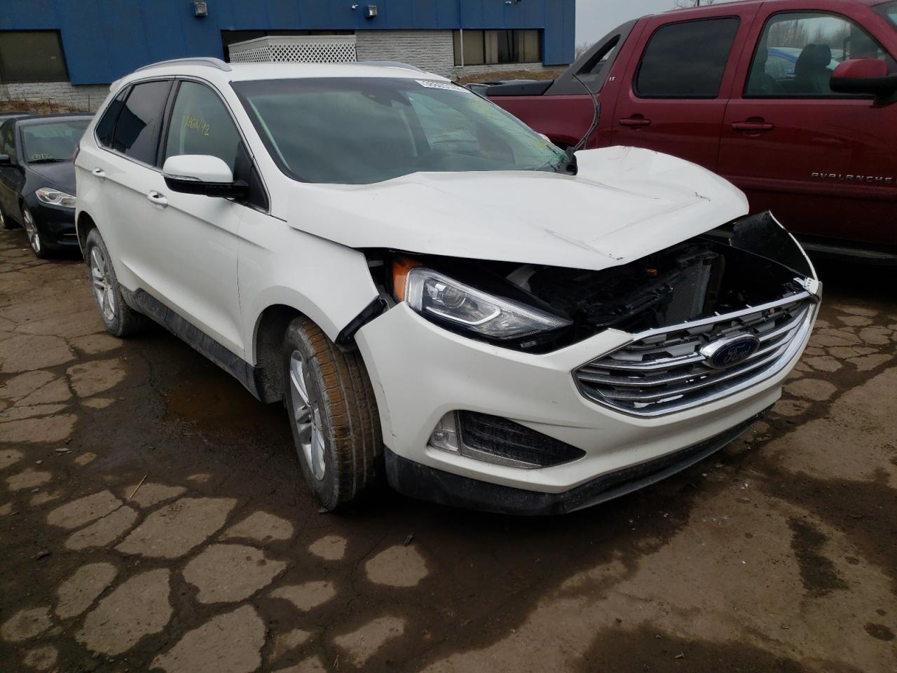 FORD EDGE SEL 2020 with VIN 2FMPK4J91LBB07666 - Photo from auction