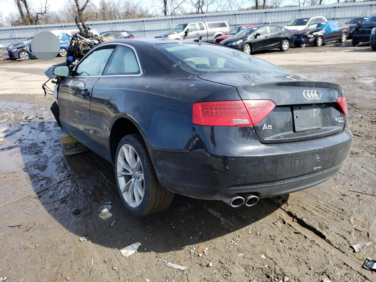 Photo 3 from auction – 2013 AUDI A5 PREMIUM with VIN WAULFAFR8DA001210