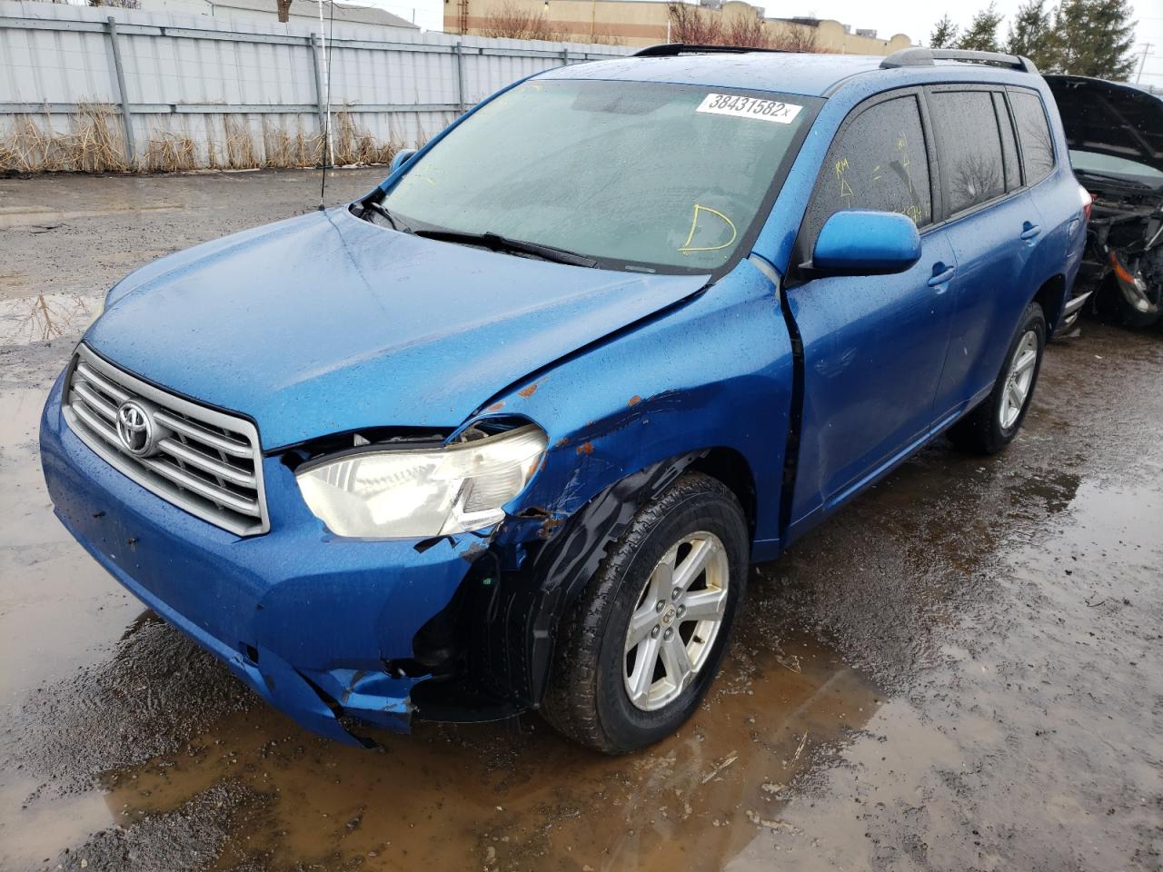 Photo 2 from auction – 2008 TOYOTA HIGHLANDER with VIN JTEES41A282066012