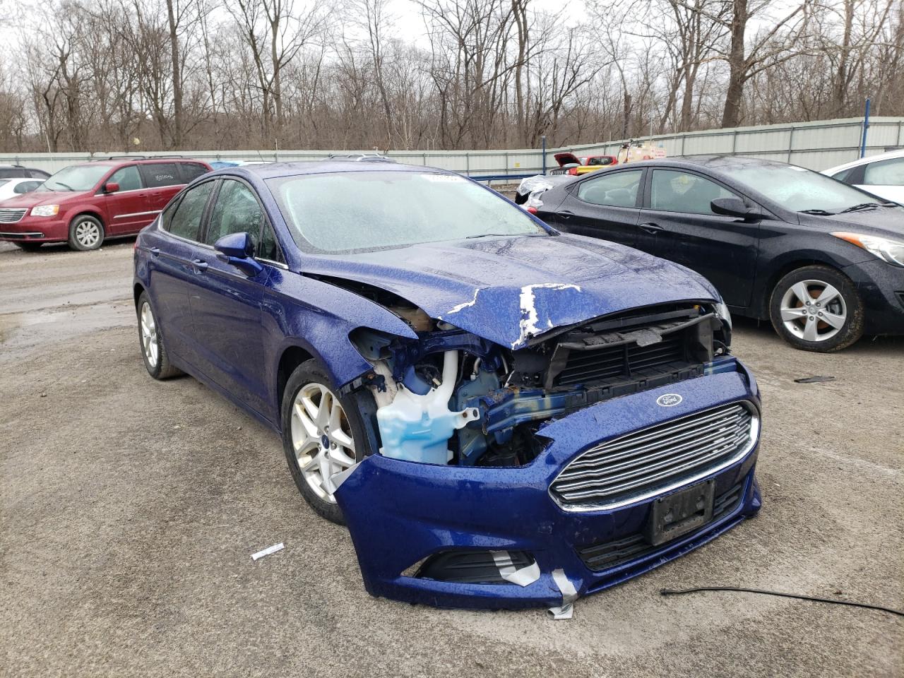 FORD FUSION SE 2016 with VIN 1FA6P0H72G5109375 - Photo from auction
