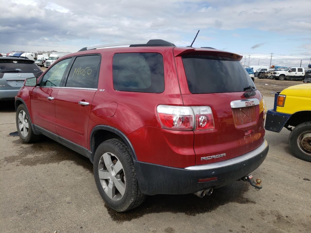 Photo 3 from auction – 2012 GMC ACADIA SLT with VIN 1GKKVRED7CJ157859