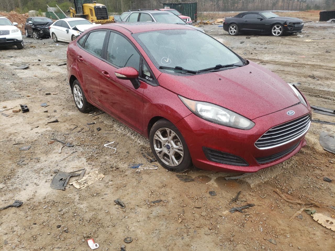 FORD FIESTA SE 2016 with VIN 3FADP4BJ9GM184412 - Photo from auction