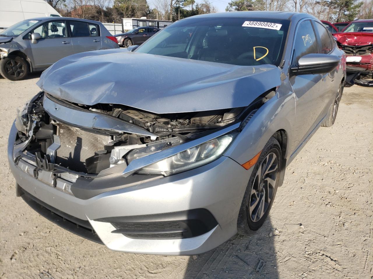 Photo 2 from auction – 2016 HONDA CIVIC with VIN 19XFC2F75GE056681
