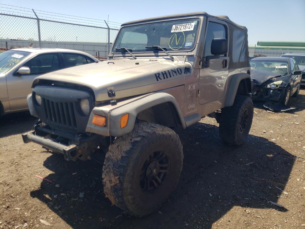 Photo 2 from auction – 2004 JEEP WRANGLER with VIN 1J4FA39S94P723821