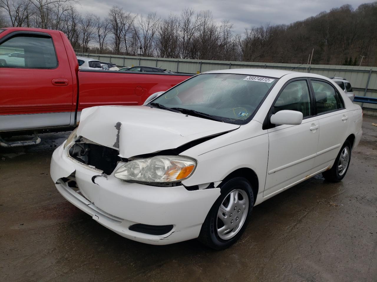Photo 2 from auction – 2007 TOYOTA COROLLA CE with VIN JTDBR32EX70117071