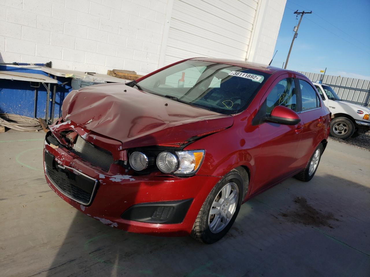 Photo 2 from auction – 2012 CHEVROLET SONIC LT with VIN 1G1JC5SB7C4223181